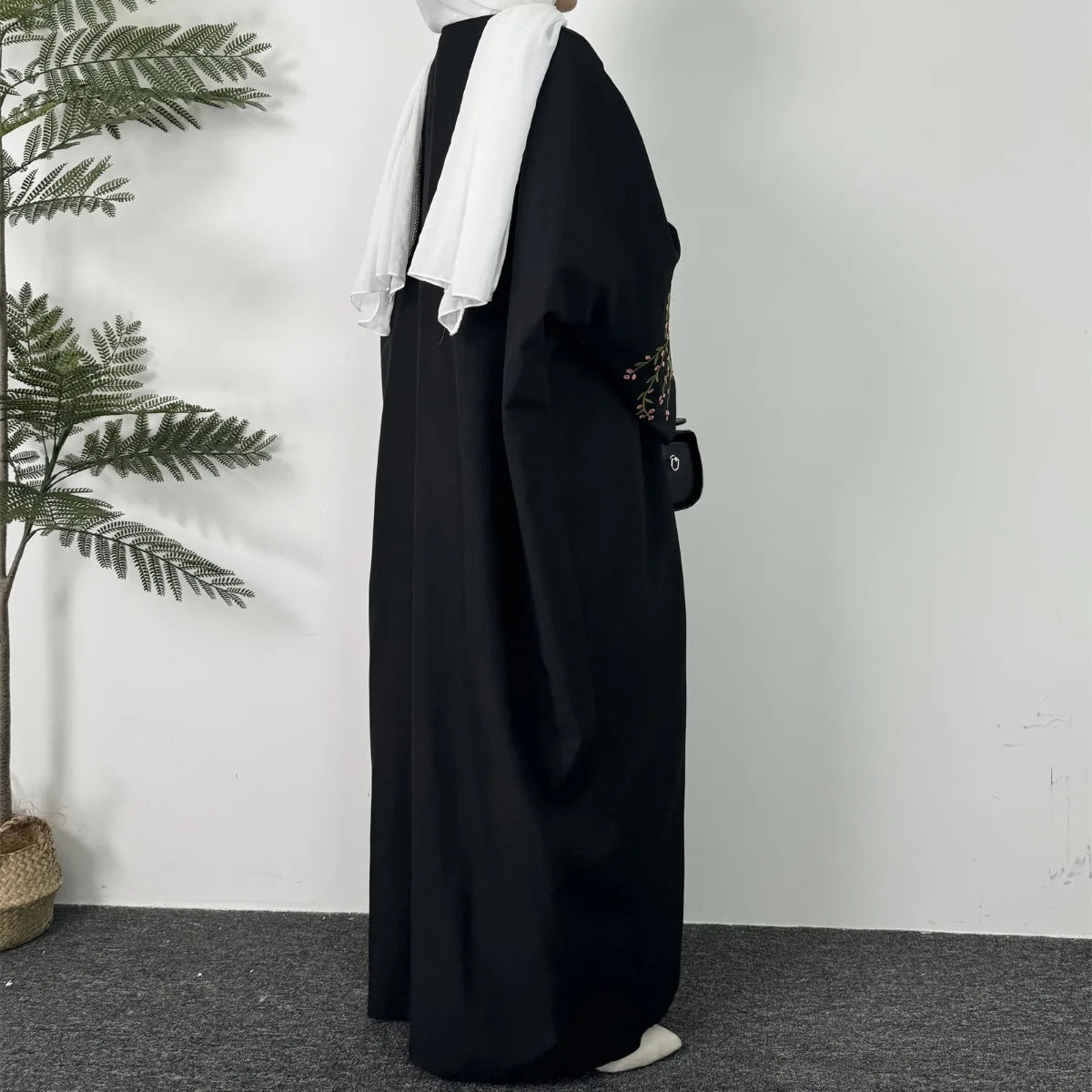 Open Front Abaya Dress - Price MVR655/- Delivery 12-20 days