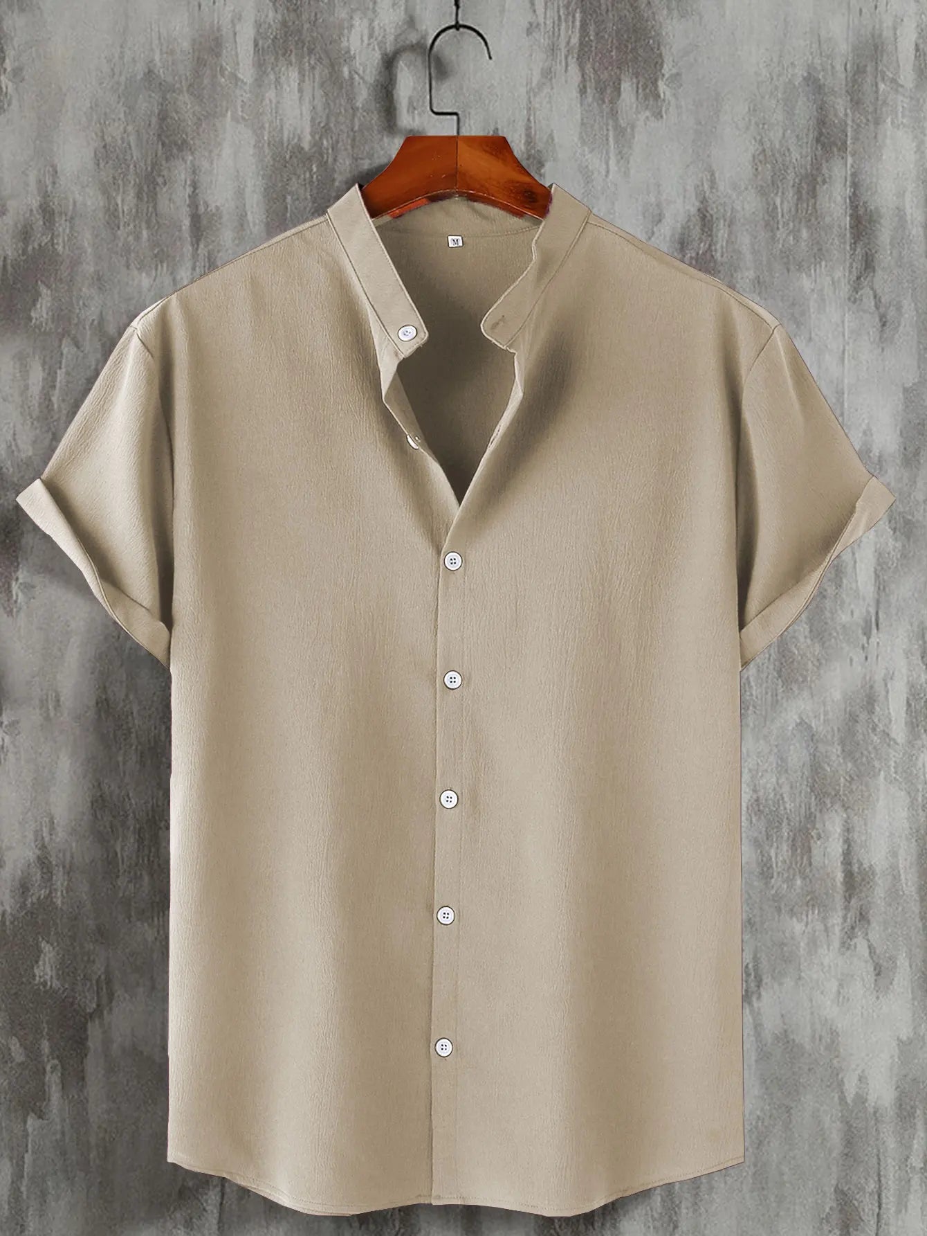 Short Sleeve Button Down Shirt - Price MVR370/- Delivery 15-25 days