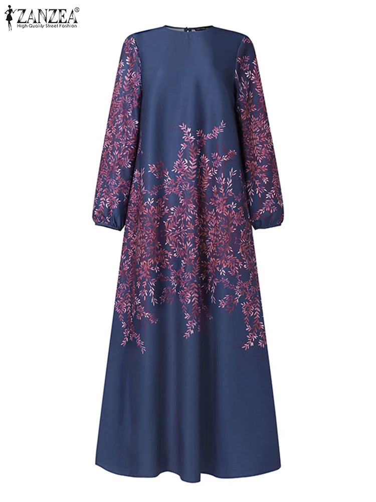 ZANZEA Fashion  Abaya  Maxi Dress - Price MVR515/- Delivery 12-20 days