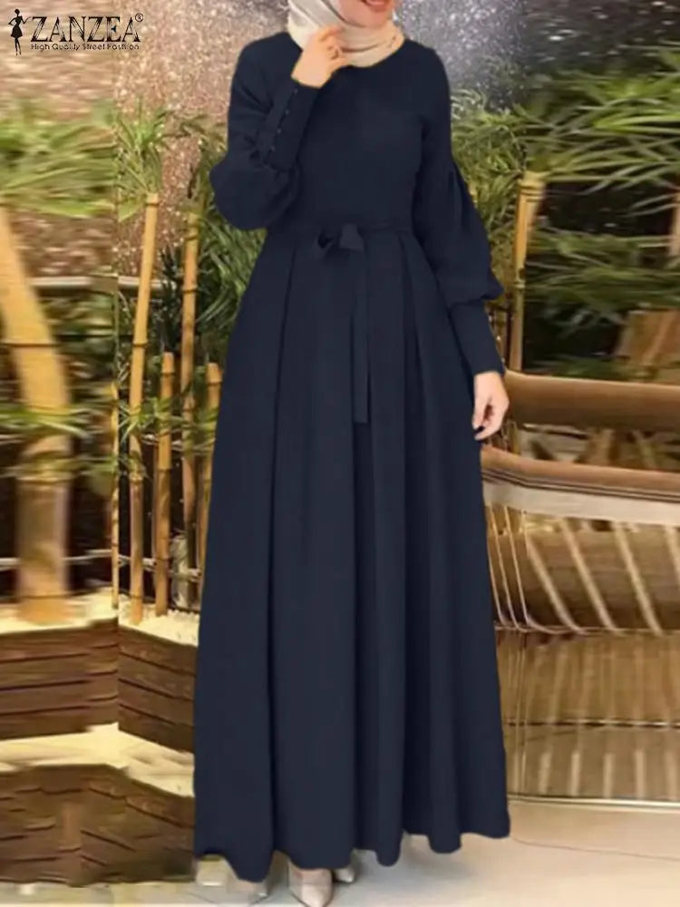 ZANZEA Elegant Turkey Abaya - Price MVR5+560/- Delivery 12-20 days