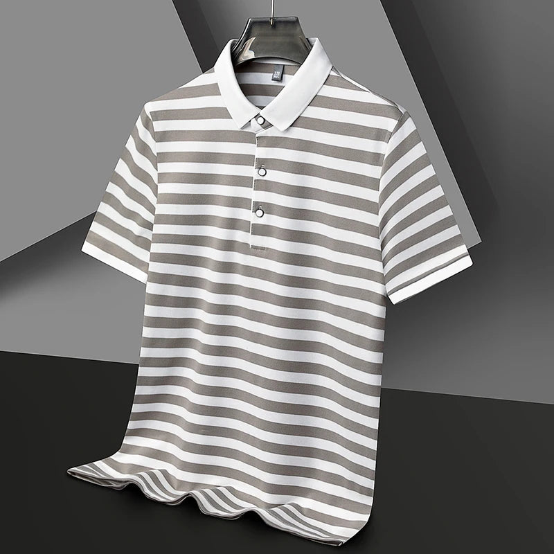 Short Sleeved Striped T-Shirt - Price MVR395/- Delivery 12-20 days